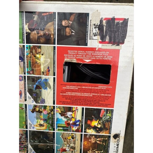 OPEN BOX MINT Nintendo Gamecube Console Platinum W/ Box and Instructions - Picture 6 of 13